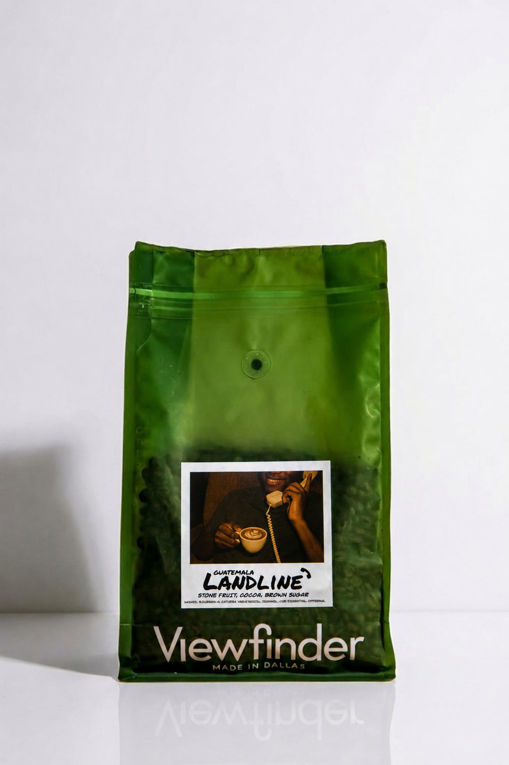 Landline coffee packaging